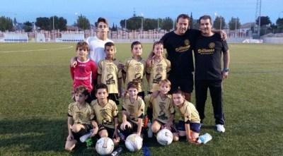 El C.D. Los Caminantes Benjamín B y Prebenjamín, vencedores en sus respectivos encuentros