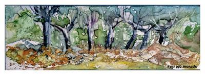 Experimentando con papel Yupo