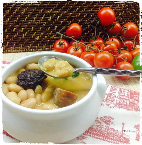 Alubias blancas de La Granja con chorizo y morcilla 6