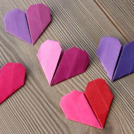 6 corazones handmade para San Valentín