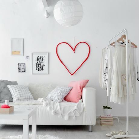 6 corazones handmade para San Valentín