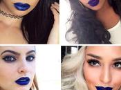 Tendencia Labiales azules!
