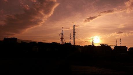 Androidografia Barakaldo DV. Towers and Sunset ... #fotografia Androidografia Barakaldo 1771
