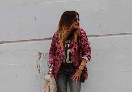 bLAZER pRINT cORBATERA #nOUNIFORMES bLAZER pRINT cORBATERA #nOUNIFORMES