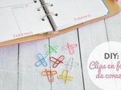 DIY: Clips forma corazon