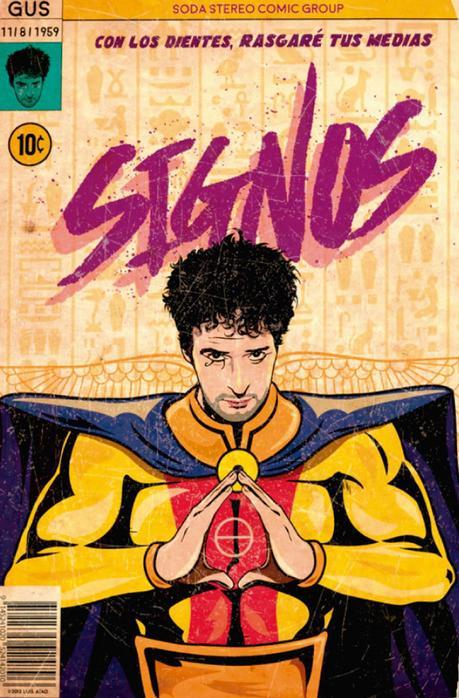 Soda Stereo en versión cómic