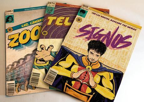 Soda Stereo en versión cómic