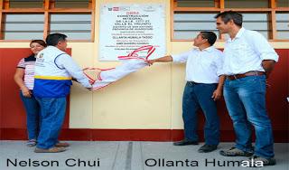 OLLANTA HUMALA Y NELSON CHUI INAUGURAN COLEGIO EN HUAROCHIRI…