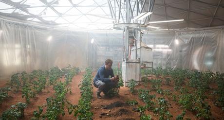Cultivo de papas, The Martian
