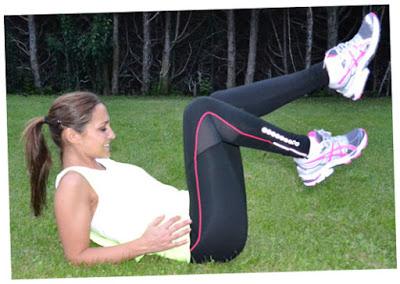 Paula Echevarría muestra su rutina de ejercicios