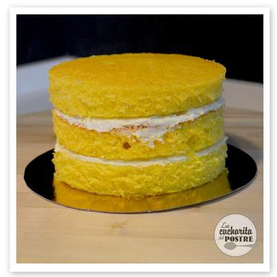 SAN VALENTIN 2016: TARTA DE FRUTA DE LA PASIÓN Y VAINILLA / VANILLA AND PASSION FRUIT LAYER CAKE