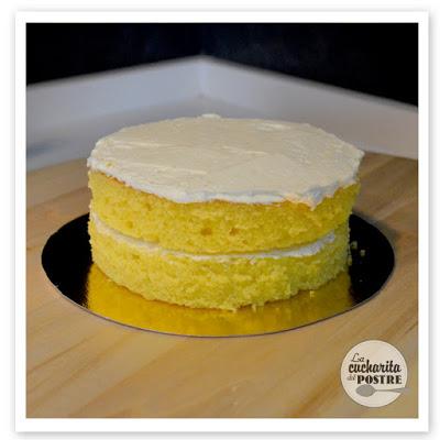 SAN VALENTIN 2016: TARTA DE FRUTA DE LA PASIÓN Y VAINILLA / VANILLA AND PASSION FRUIT LAYER CAKE