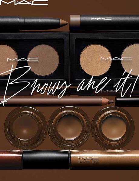 Novedades en MAC; Brows are it! (todo para las cejas!!)