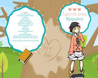 Libreta~Agenda para #Blogueros (portadas)