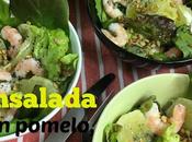 Ensalada Pomelo, Langostinos Pipas