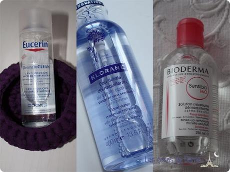 Favoritos 2015 aguas micelares eucerin klorane y bioderma