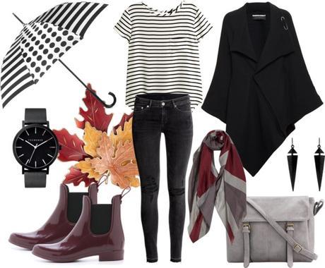 CATIUSCAS GRANATES LOOK DÍA DE LLUVIA