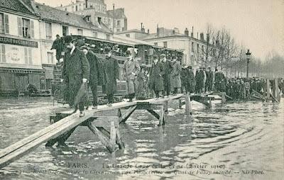 Cuando París acabó convirtiéndose en Venecia: la inundación de 1910.