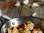 Huevos rellenos bacalao arriero