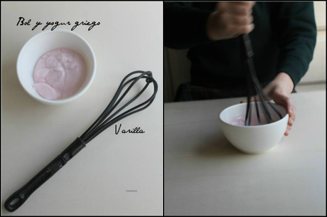 Vasitos de yogur, cereales y mermelada Vasitos de yogur, cereales y mermelada