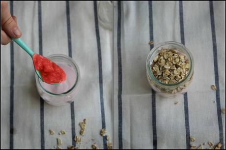 Vasitos de yogur, cereales y mermelada Vasitos de yogur, cereales y mermelada