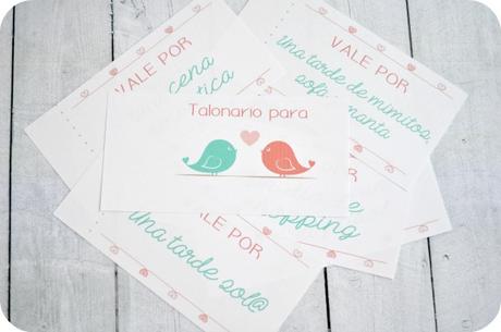 Imprimible: Vales para San Valentin