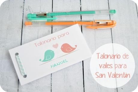 Imprimible: Vales para San Valentin