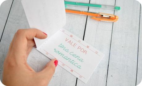 Imprimible: Vales para San Valentin