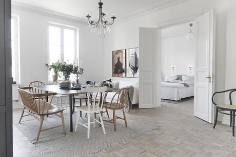 comedores con sillas de madera