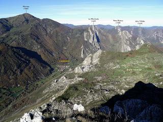 Coto de Buenamadre-Pena Gúa-Pico Alto-Entrebobias-La Franca-Valle de Lago