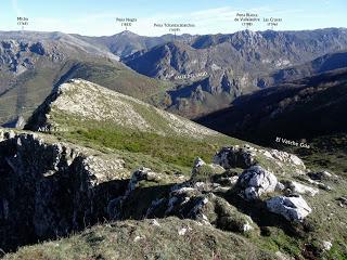 Coto de Buenamadre-Pena Gúa-Pico Alto-Entrebobias-La Franca-Valle de Lago