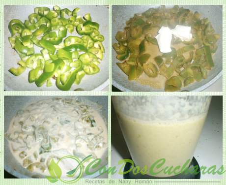 Bonito listado con crema de pimientos Bonito listado con crema de pimientos