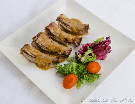 costillar con salsa de barbacoa 2