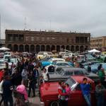 Celebran el Día Mundial del Auto Antiguo en San Luis Potosí