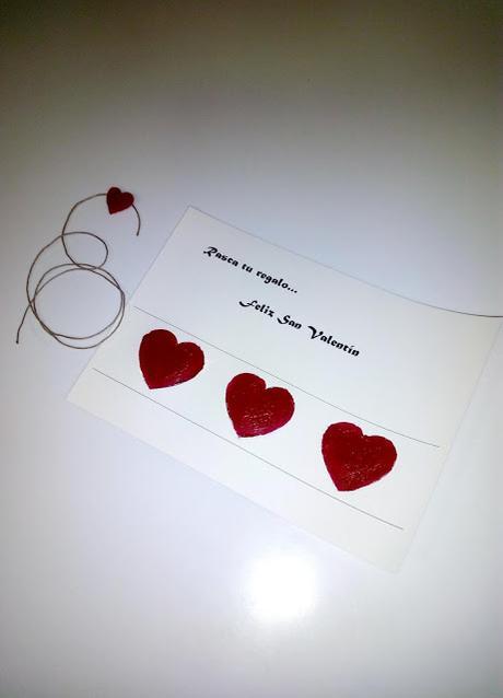 TARJETA RASCA SAN VALENTÍN TARJETA RASCA SAN VALENTÍN
