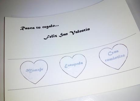 TARJETA RASCA SAN VALENTÍN