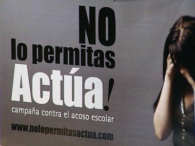 no al acoso escolar