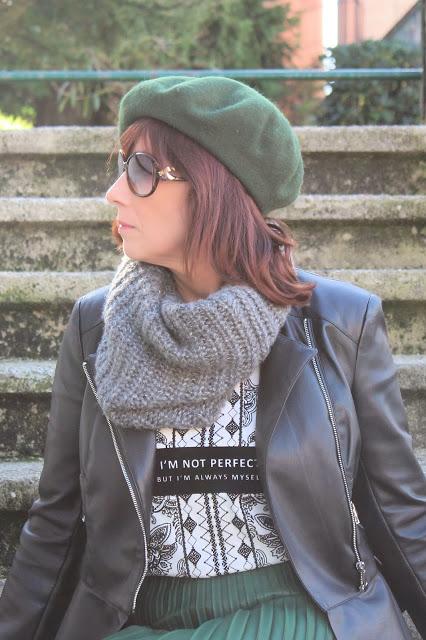 MIS LOOKS - FALDA PLISADA