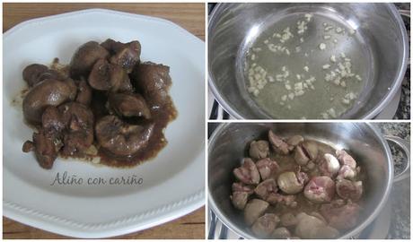 RIÑONES DE TERNERA AL JEREZ