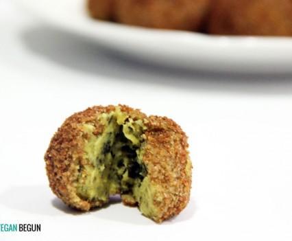 receta croquetas veganas de lentejas y algas