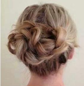 Recogido con Trenza para Fiestas, Bodas y cualquier Día!!!