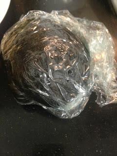 TALLARINES NEGROS CON GAMBAS