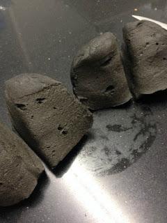 TALLARINES NEGROS CON GAMBAS