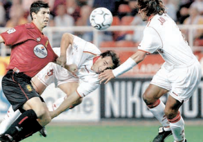 Javi Navarro. Un muro infranqueable Javi Navarro. Un muro infranqueable