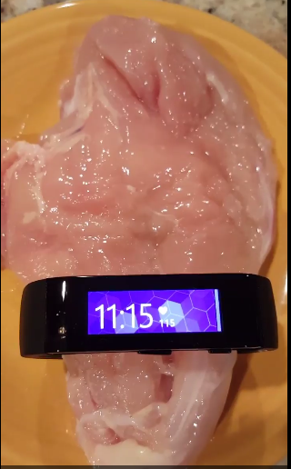 Los wearables y el pollo