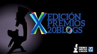 PREMIOS 20BLOGS X EDICIÓN - 20 MINUTOS.ES