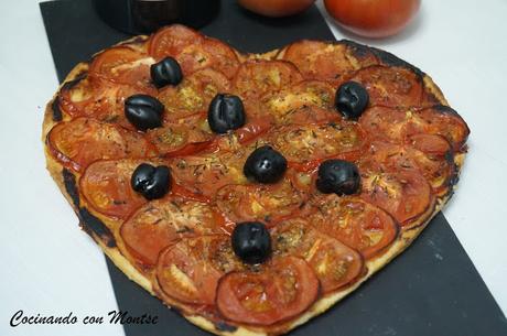 Receta de  coca de tomate