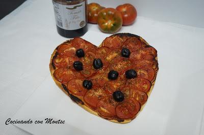 Receta de  coca de tomate