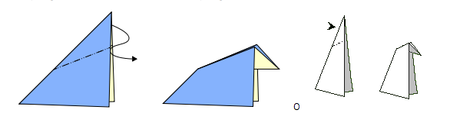 pliegues del origami intermedio