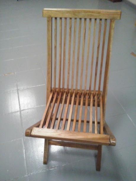 ♥ ♥ ♥ SILLAS DE JARDÍN RESTAURADAS